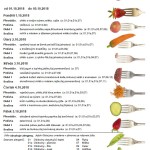 Jídelní lístek 1.10 - 5.10.2018