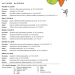 Jídelníček 11.3. - 15.3.2019