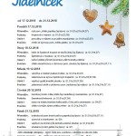 Jídelníček 17.12 - 21.12.2018