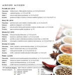 Jídelníček 28. 1. 2019 - 1. 2. 2019