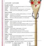 Jídelníček 3.12. - 7.12.2018