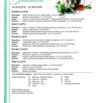 Jídelníček 4.2. - 8.2.2019