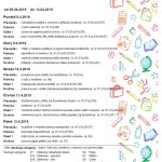 Jídelníček 8.4. - 12.4.2019