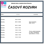 Časový rozvrh